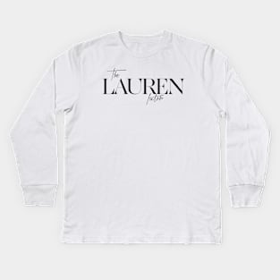 The Lauren Factor Kids Long Sleeve T-Shirt